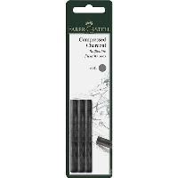 faber castell pitt compressed charcoal soft pack/3